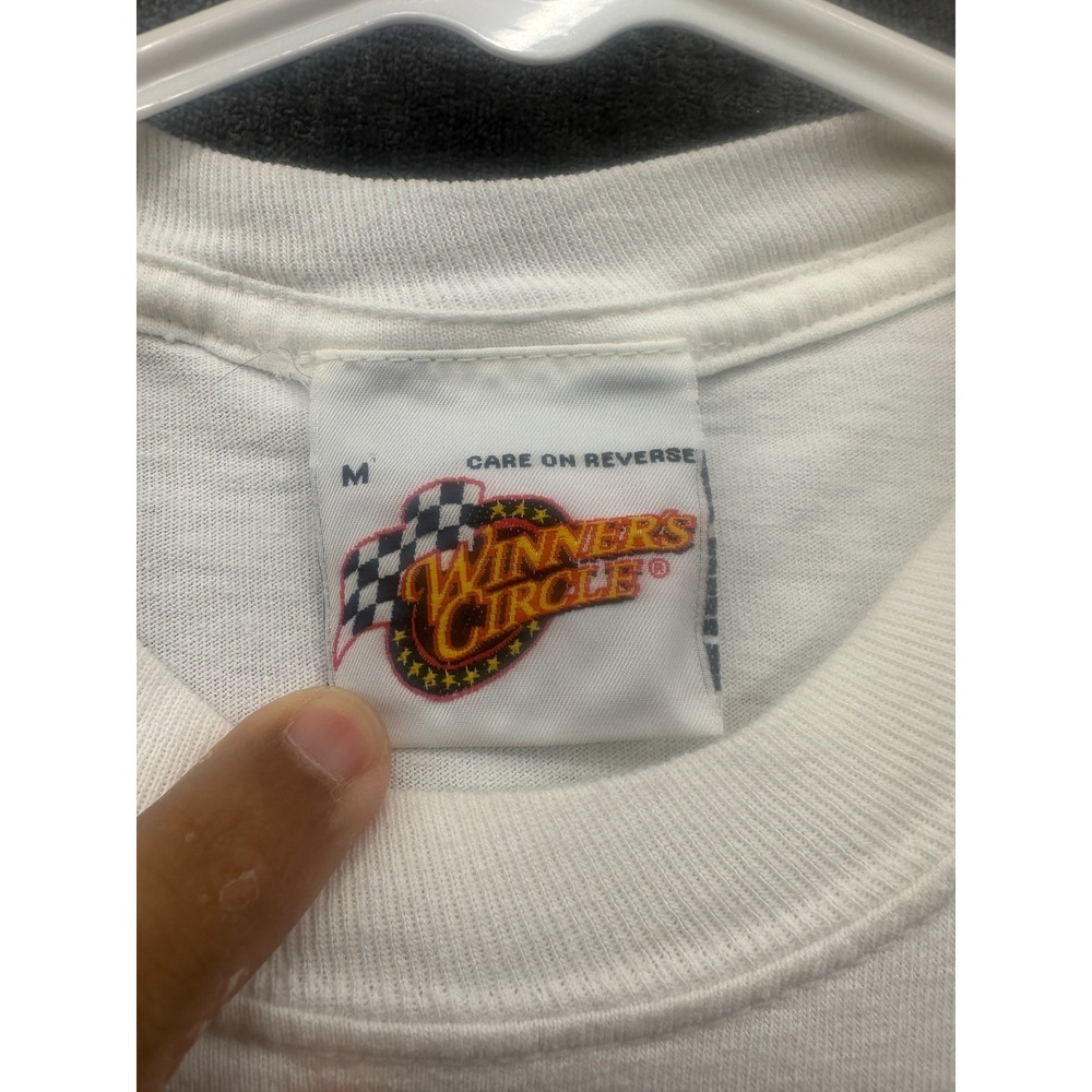 Winner's Circle Shirt Men M White Tony Stewart Nascar Nextel Cup Series Champion - Picture 9 of 12